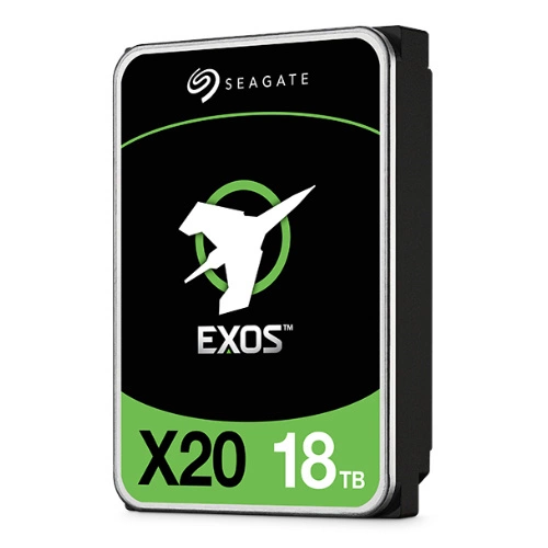 Hard Disk Drive Seagate Exos X20 3.5'' HDD 18TB 7200RPM SATA 6Gb/s 256MB | ST18000NM003D-REC