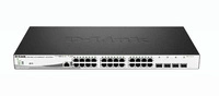 Switch D-Link DGS-1210-28MP 24x 1Gb 4x RJ-45/SFP 370 W PoE+