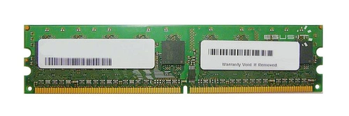 Memory RAM 1x 2GB Kingston  ECC UNBUFFERED DDR2  533MHz PC2-4200 UDIMM | KVR533D2E4K2/2G