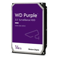 Hard Disk Drive Western Digital  PURPLE 3.5'' HDD 14TB 7200RPM SATA 6Gb/s 512MB | WD142PURP