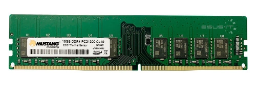 Memory RAM 1x 16GB Mustang ECC UNBUFFERED DDR4 2Rx8 2666MHZ PC4-21300 UDIMM | M92G72261908NDT-S