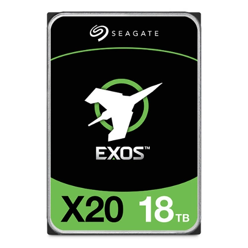 Hard Disk Drive Seagate Exos X20 3.5'' HDD 18TB 7200RPM SAS 12Gb/s 256MB | ST18000NM000D
