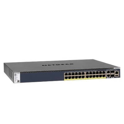 Switch Netgear GSM4328PB-100NES 24x 10/100/1000 | 2x10/100/1000/10000 2x SFP+ 630 W PoE+