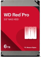 Hard Disk Drive Western Digital RED PRO 3.5'' HDD 6TB 7200RPM SATA 6Gb/s 256MB | WD6005FFBX