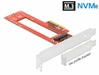Delock Card PCI Express x4 1x M.3 / NF1 low profile | 90401