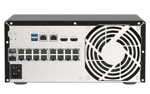 Switch QNAP QGD-3014-16PT-8G 14x 1Gb 2x RJ-45/SFP+ 140 W PoE+