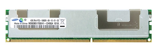 Memory RAM 1x 4GB Samsung ECC REGISTERED DDR3  1333MHz PC3-10600 RDIMM | M393B5170EH1-CH9