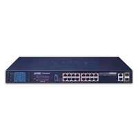 Switch Planet FGSW-1822VHP 16x 100Mb 2x RJ-45/SFP 300 W PoE+
