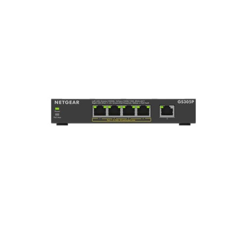 Switch Netgear GS305P-300EUS 5x 1Gb 63 W PoE+