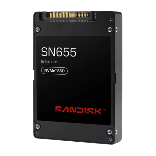 SSD disk SanDisk SN655 61.44TB U.3 NVMe PCIe Gen4 x4 | 0TS2512