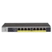 Switch Netgear GS108LP-100EUS 8x 10/100/1000  60 W PoE