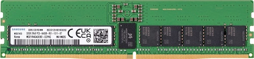 Memory RAM 1x 32GB Samsung ECC REGISTERED DDR5 2Rx4 6400MHz PC5-51200 RDIMM | M321R4GA3EB2-CCP