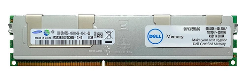 Memory RAM 1x 8GB Samsung ECC REGISTERED DDR3 2Rx8 1333MHz PC3-10600 RDIMM | M393B1K70CHD-CH9