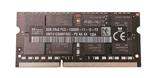 Memory RAM 1x 8GB Hynix SO-DIMM DDR3 1600MHz PC3-12800 | HMT41GS6MFR8C-PB