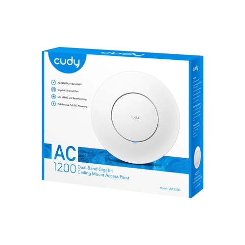 Access Point Cudy AP1300 2.4 GHz | 5 GHz 867 Mbps 802.11 a/b/g/n/ac