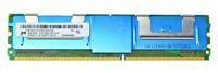 Memory RAM 1x 4GB Micron ECC FULLY BUFFERED DDR2 667MHz PC2-5300 FBDIMM | MT36HTF51272FZ-667