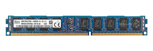 Memory RAM 1x 4GB Hynix ECC REGISTERED DDR3 1333MHz PC3-10600 RDIMM | HMT351V7EFR8A-H9