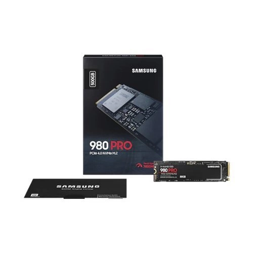 SSD disk Samsung 980 PRO 500GB M.2 NVMe PCIe Gen4x4 | MZ-V8P500BW