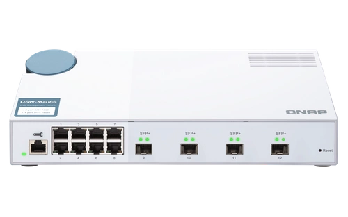 Switch QNAP QSW-M408S 8x 1Gb 4x SFP+