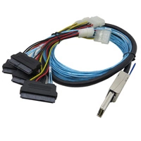 Cable Mini-SAS SFF-8088 26P to 4 X SAS SFF-8482 | G0106-1M