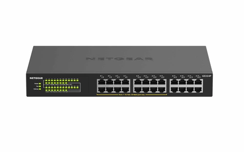 Switch Netgear GS324P-100EUS 24x 1Gb 190 W PoE+