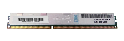 Memory RAM 1x 4GB IBM ThinkServer & System X DDR3 1333MHz ECC REGISTERED DIMM | 43X5052
