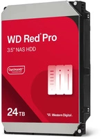 Hard Disk Drive Western Digital RED PRO 3.5'' HDD 24TB 7200RPM SATA 6Gb/s 512MB | WD240KFGX