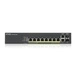 Switch Zyxel GS2220-10HP-EU0101F 8x 1Gb 2x RJ-45/SFP combo ports 180W PoE+
