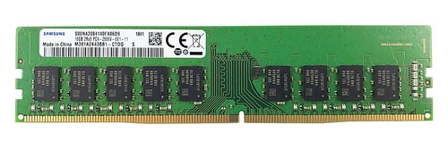 Memory RAM 1x 16GB Samsung ECC UNBUFFERED DDR4 2Rx8 2666MHZ PC4-21300 UDIMM | M391A2K43BB1-CTD