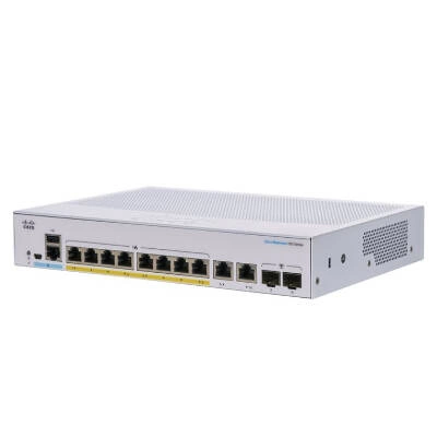 Switch Cisco Business CBS250-8PP-E-2G-EU 8x 1Gb 2x SFP 45 W PoE+