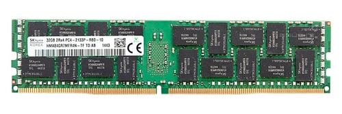Memory RAM 1x 32GB Hynix ECC REGISTERED DDR4 2133MHz PC4-17000 RDIMM | HMA84GR7MFR4N-TF