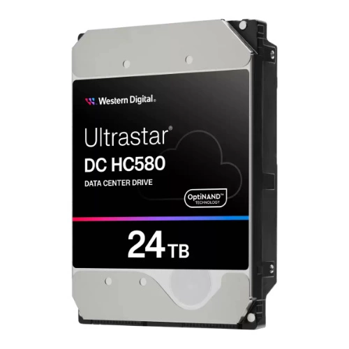 Hard Disk Drive Western Digital Ultrastar DC HC580 3.5'' HDD 24TB 7200RPM SAS 12Gb/s 512MB | 0F62802