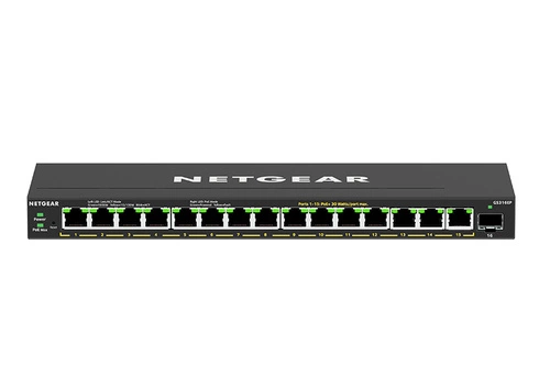 Switch Netgear GS316EP-100PES 15x 1Gb 1x SFP 180 W PoE+