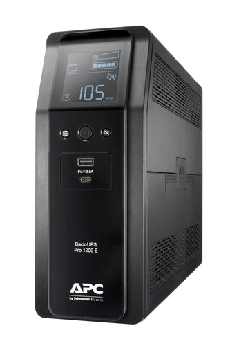 UPS APC Back-UPS Pro 1200VA Tower 720W 8x C13 BR1200SI