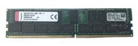 Memory RAM 1x 32GB Kingston ECC REGISTERED DDR4 2Rx4 2400MHz PC4-19200 RDIMM | KVR24R17D4/32I