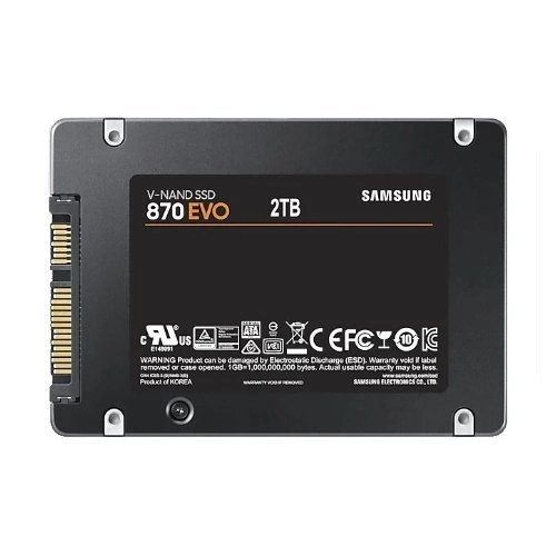 SSD disk Samsung 870 EVO 2TB 2.5'' SATA 6Gb/s TLC | MZ-77E2T0B/EU