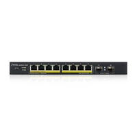 Switch Zyxel GS1900-10HP-EU0102F 8x 1Gb 2x SFP 77W PoE+