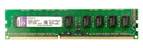 Memory RAM 1x 4GB Kingston ECC UNBUFFERED DDR3 1333MHz PC3-10600 UDIMM | 9965525-008.A00LF
