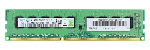 Memory RAM 1x 4GB Samsung ECC UNBUFFERED DDR3  1333MHz PC3-10600 UDIMM | M391B5273DH0-YH9