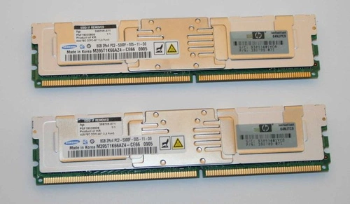 Memory RAM 2x 8GB HP ProLiant DL160 G5 DDR2 667MHz ECC FULLY BUFFERED DIMM | 413015-B21