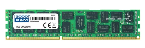 Memory RAM 1x 32GB GoodRAM ECC REGISTERED DDR3 4Rx4 1333MHz PC3-10600 RDIMM | W-MEM1333R3Q432GLV