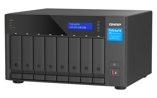 NAS server QNAP TVS-h874-i5-32G 8x SSD | HDD SATA 32GB RAM