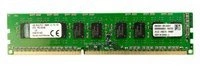 Memory RAM 1x 4GB Kingston ECC UNBUFFERED DDR3  1333MHz PC3-10600 UDIMM | KTD-PE313E/4G