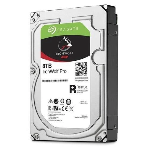 Hard Disk Drive Seagate IronWolf PRO 3.5'' HDD 8TB 7200RPM SATA 6Gb/s 256MB | ST8000NE0004