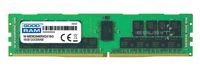 Memory RAM 1x 16GB GoodRAM ECC REGISTERED DDR4 2Rx4 2666MHZ PC4-21300 RDIMM | W-MEM2666R4D416G