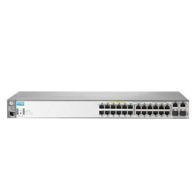 Switch HPE J9625A-RFB 24x 10/100 2x SFP+ 382 W PoE+
