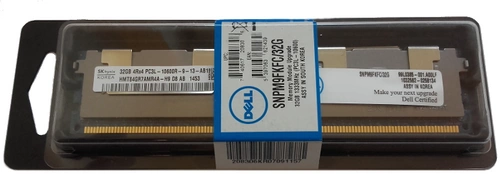 Memory RAM 1x 32GB DELL PowerEdge & Precision Workstation DDR3 1333MHz ECC LOAD REDUCED DIMM | SNPM9FKFC/32GB 